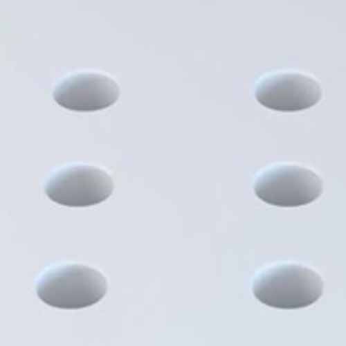 Ceramic Substrate hole pattern